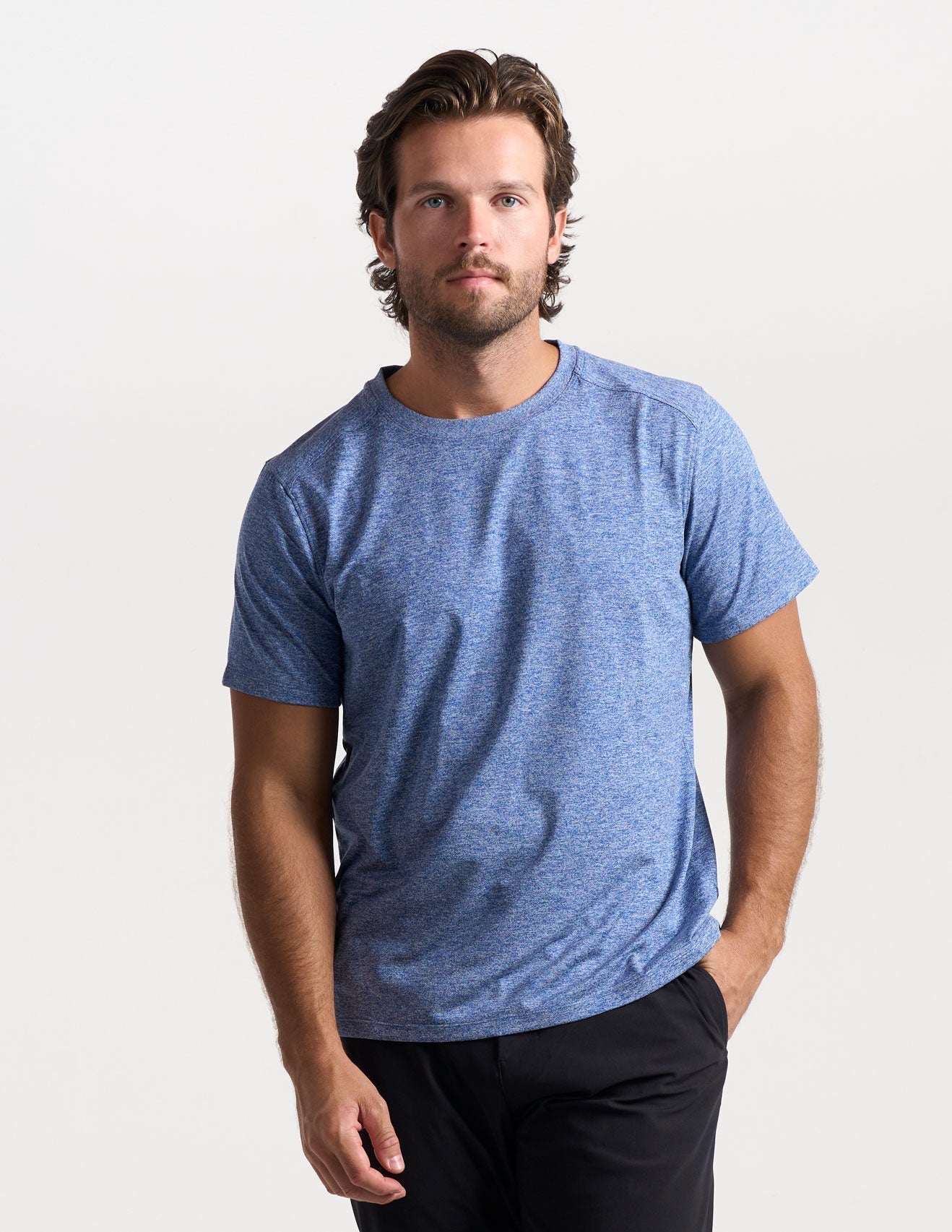 Supersoft Tee - Blue Heather (The Dean Dome)